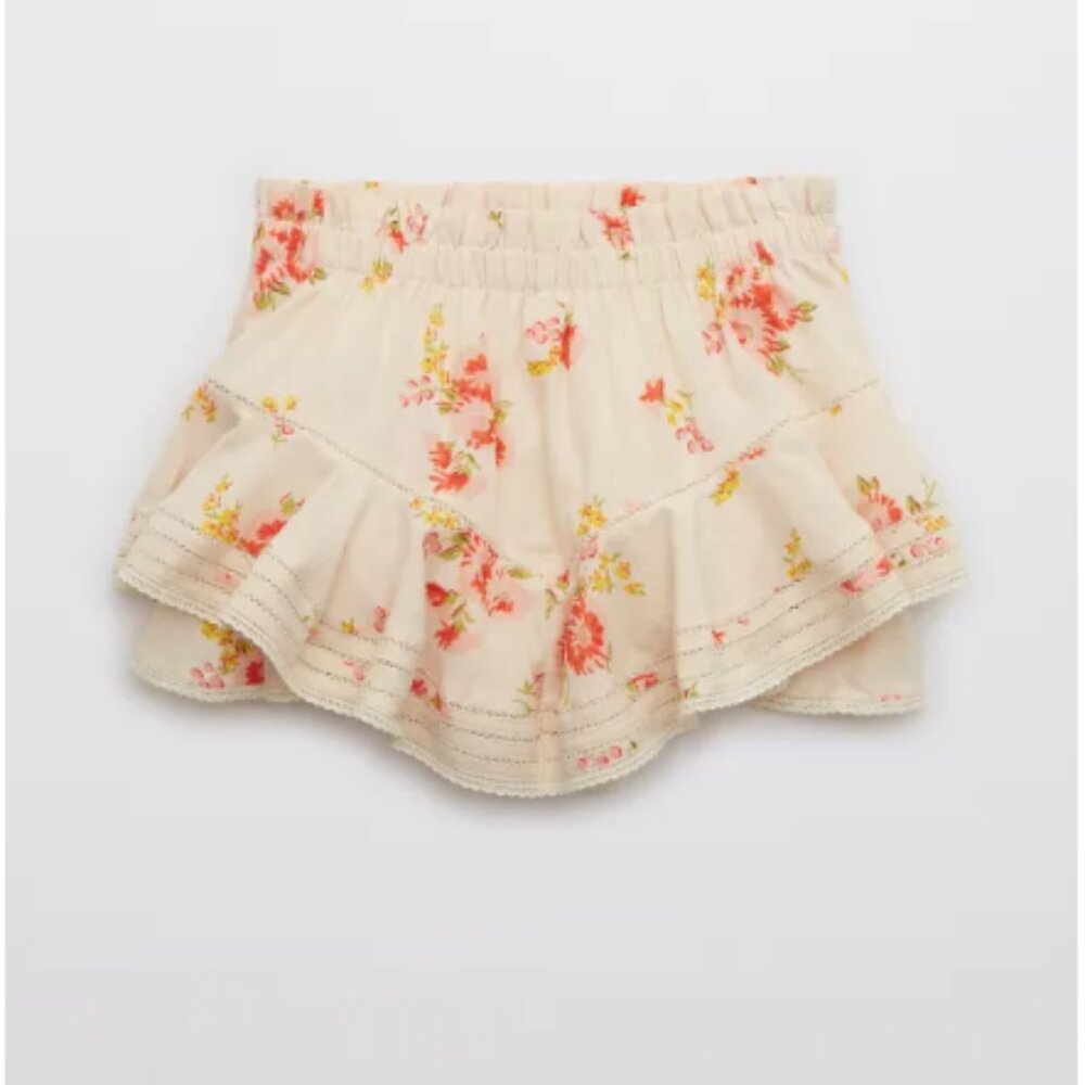 Aerie Rock 'N' Ruffle Skort
